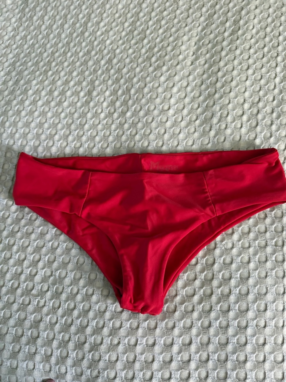 Show Me Your Mumu- Red Bikini Bottoms- large